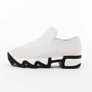 iRi Wes I White Outline Low Top Sneakers Made in Italy Size EU 34.5 US 4.5